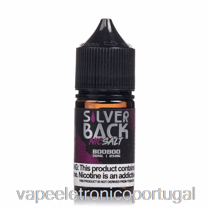 Vape Eletrônico Booboo - Silverback Juice Co. Sais - 30ml 25mg